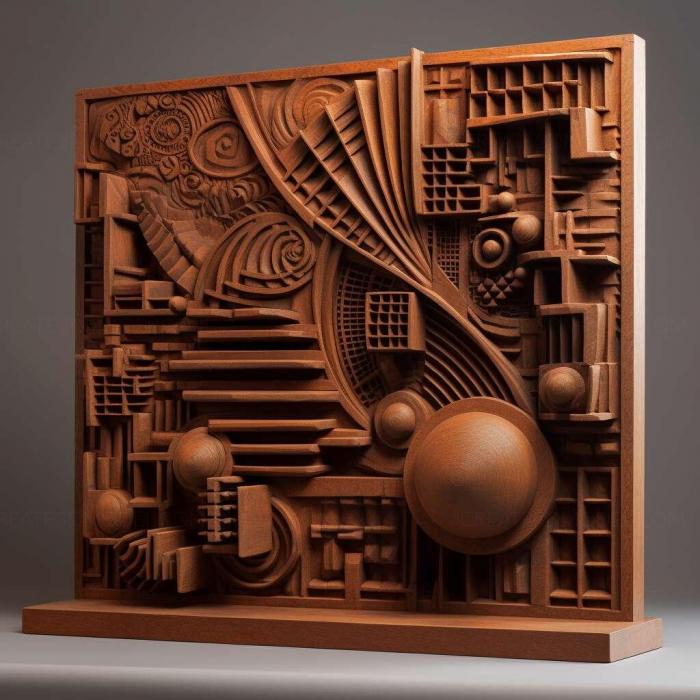 نموذج ثلاثي الأبعاد لآلة CNC 3D Art 